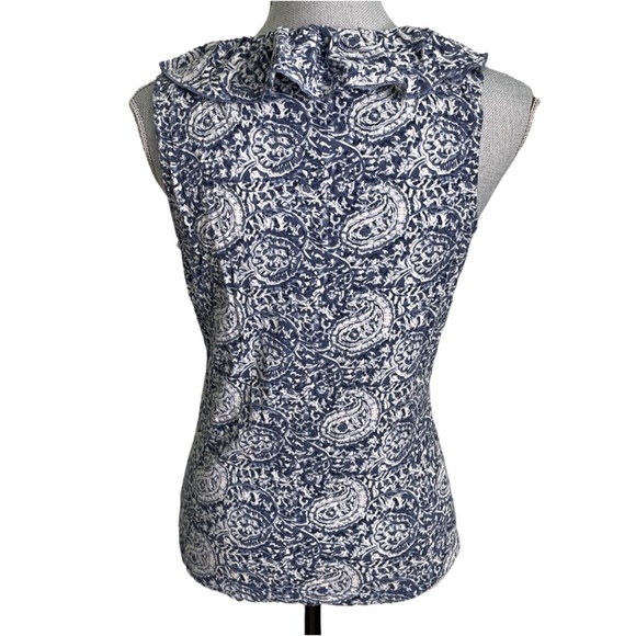 Lauren Ralph Lauren paisley print top size PM - Picture 3 of 6